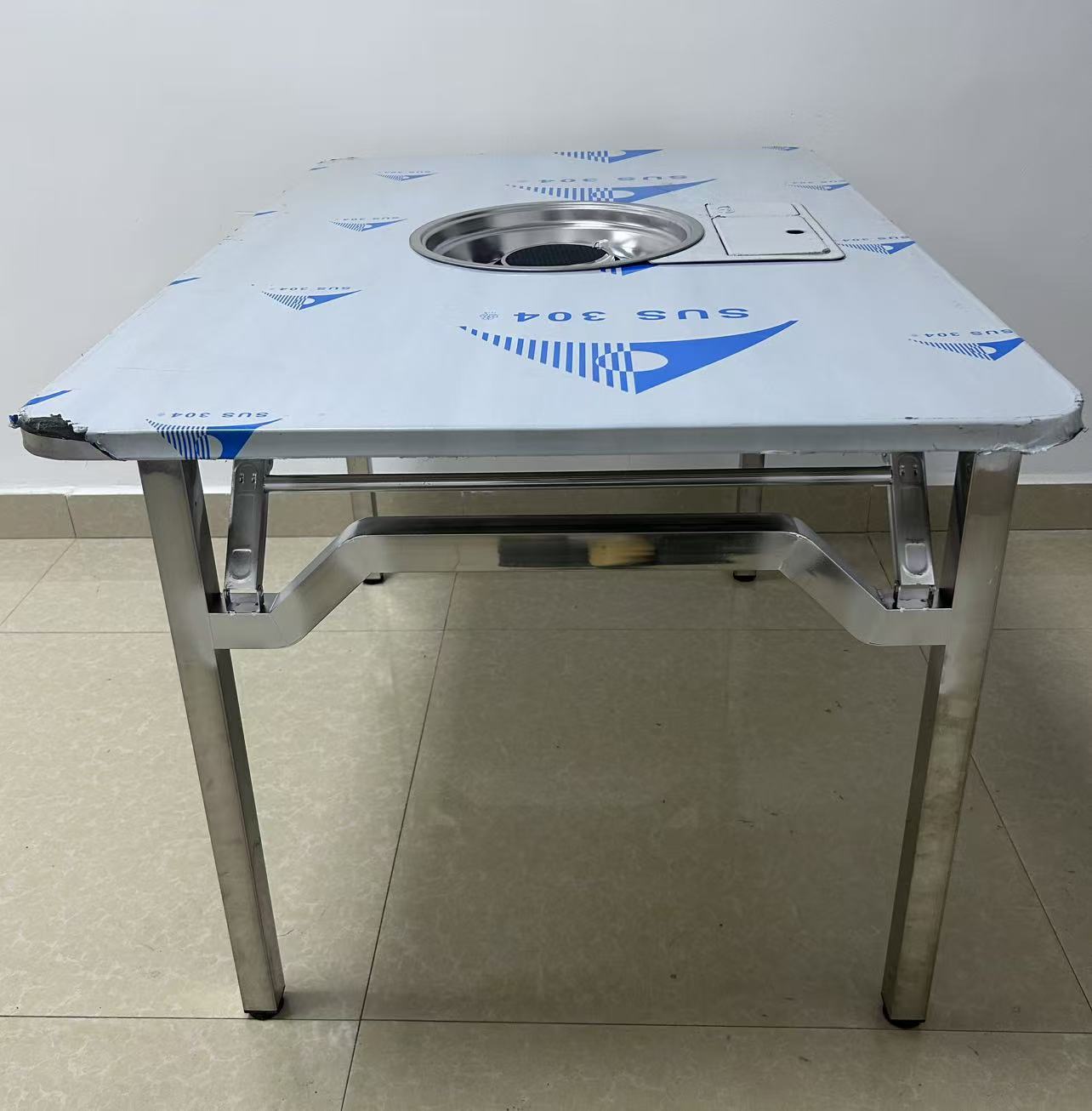 2-in-1 faltbarer quadratischer – Korean Bbq Grill Bewertung und Preis