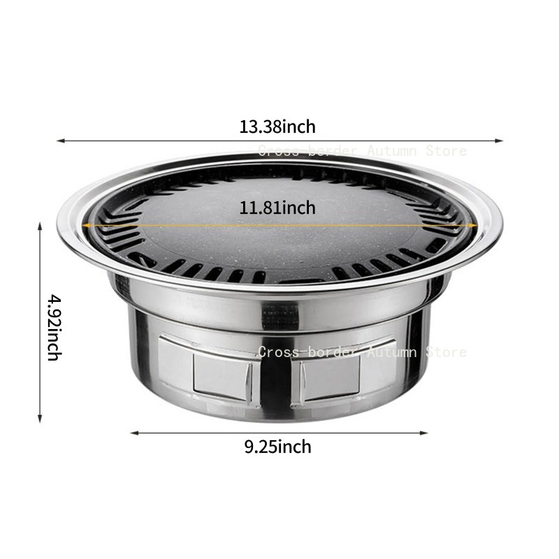 13 Zoll Koreanischer BBQ-Grill – Korean Bbq Grill Bewertung und Preis