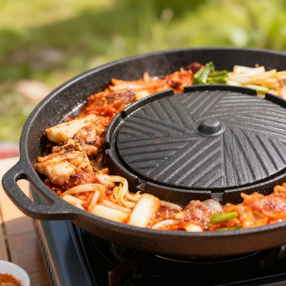KOSUN Koreanische BBQ-Grillpfa – Korean Bbq Grill Bewertung und Preis