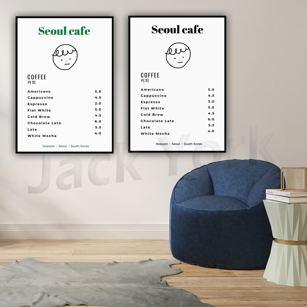 Seoul Cafe Print Wandkunst, be – Korean Arts And Lifestyle Bewertung und Preis
