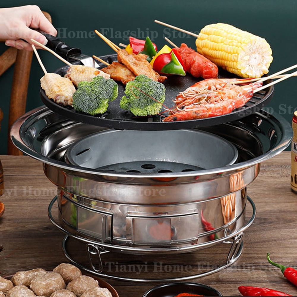 Edelstahl Holzkohlegrills Kohl – Korean Bbq Grill Bewertung und Preis